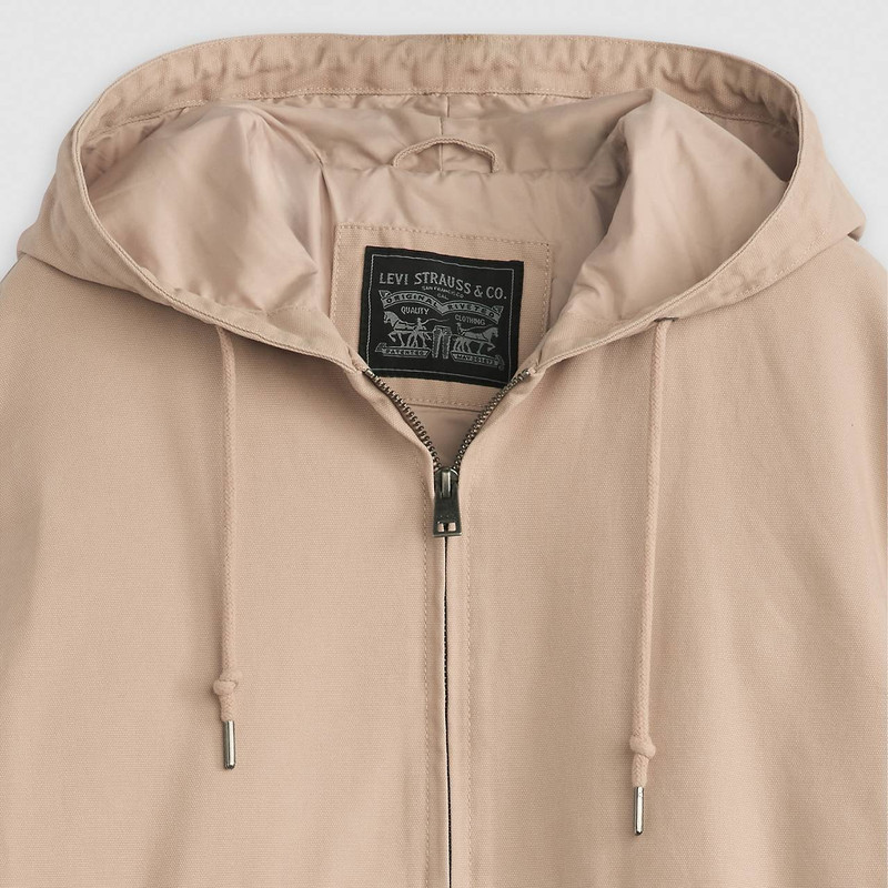 RELAXED HOODED BOMBER JACKET 6