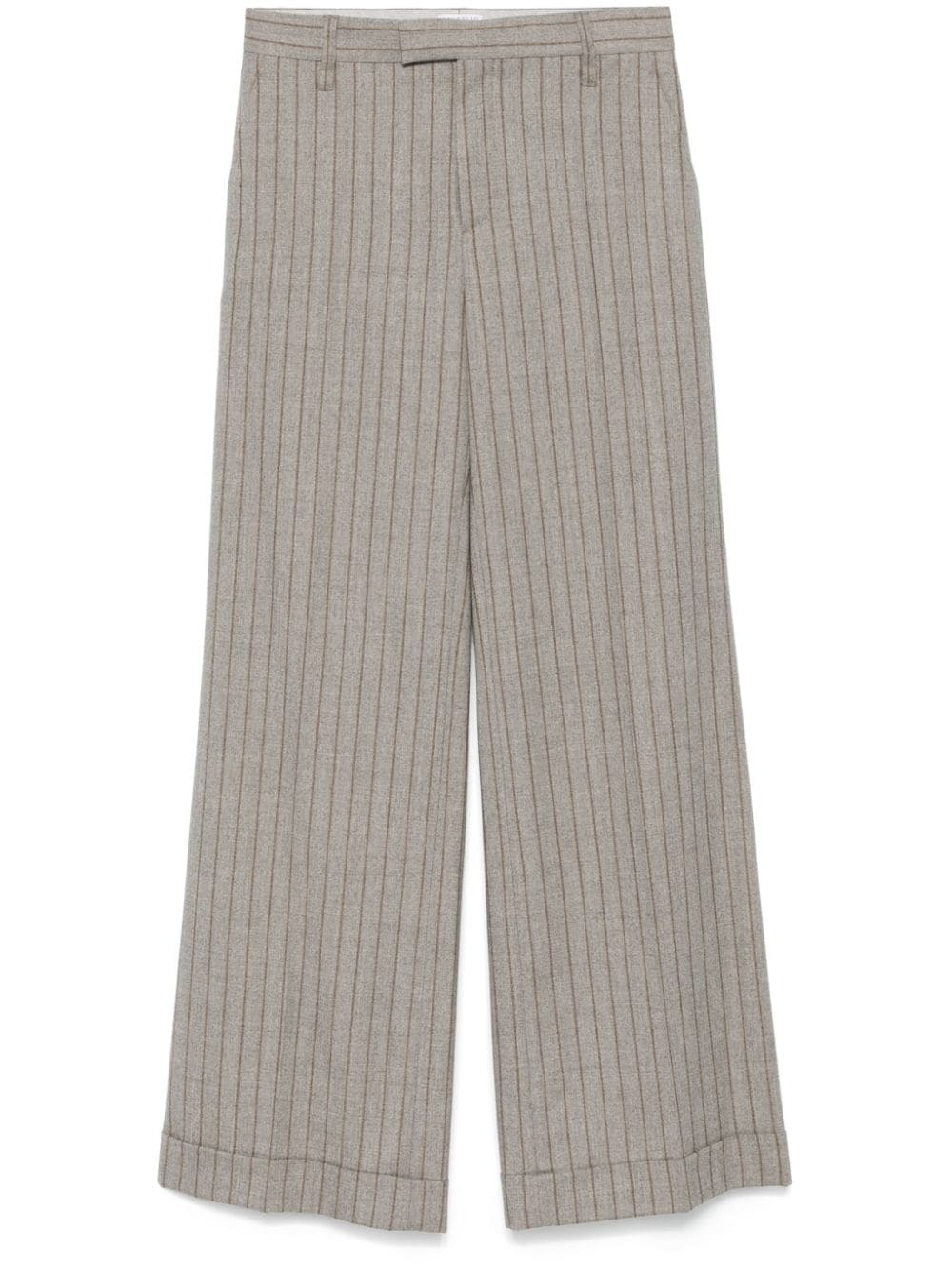 striped palazzo pants - 1