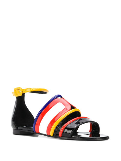 Pierre Hardy Targa colour-block sandals outlook