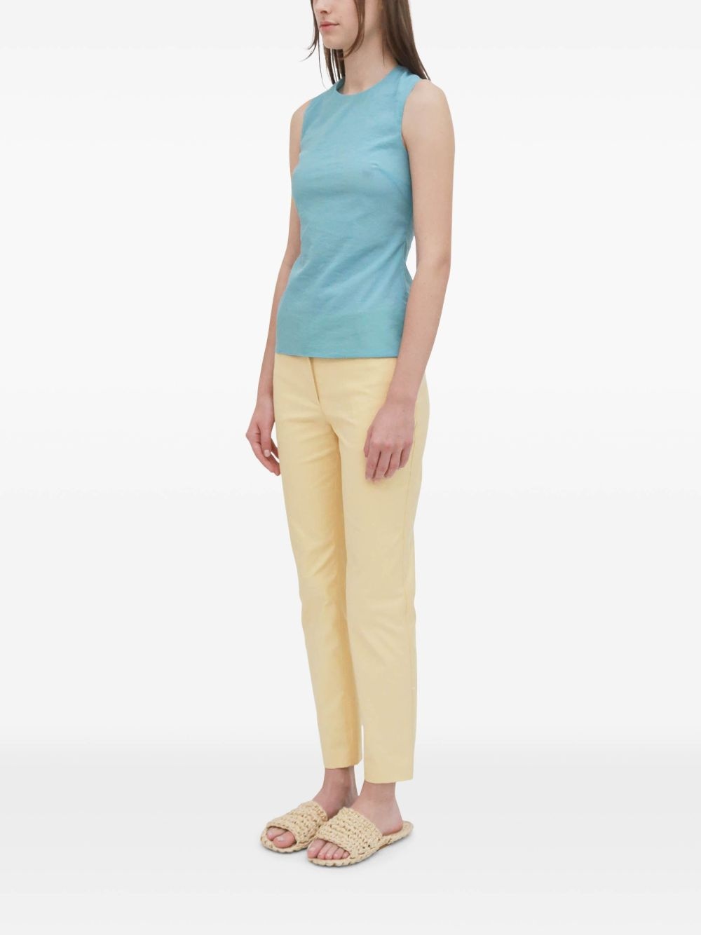 cropped skinny trousers - 4
