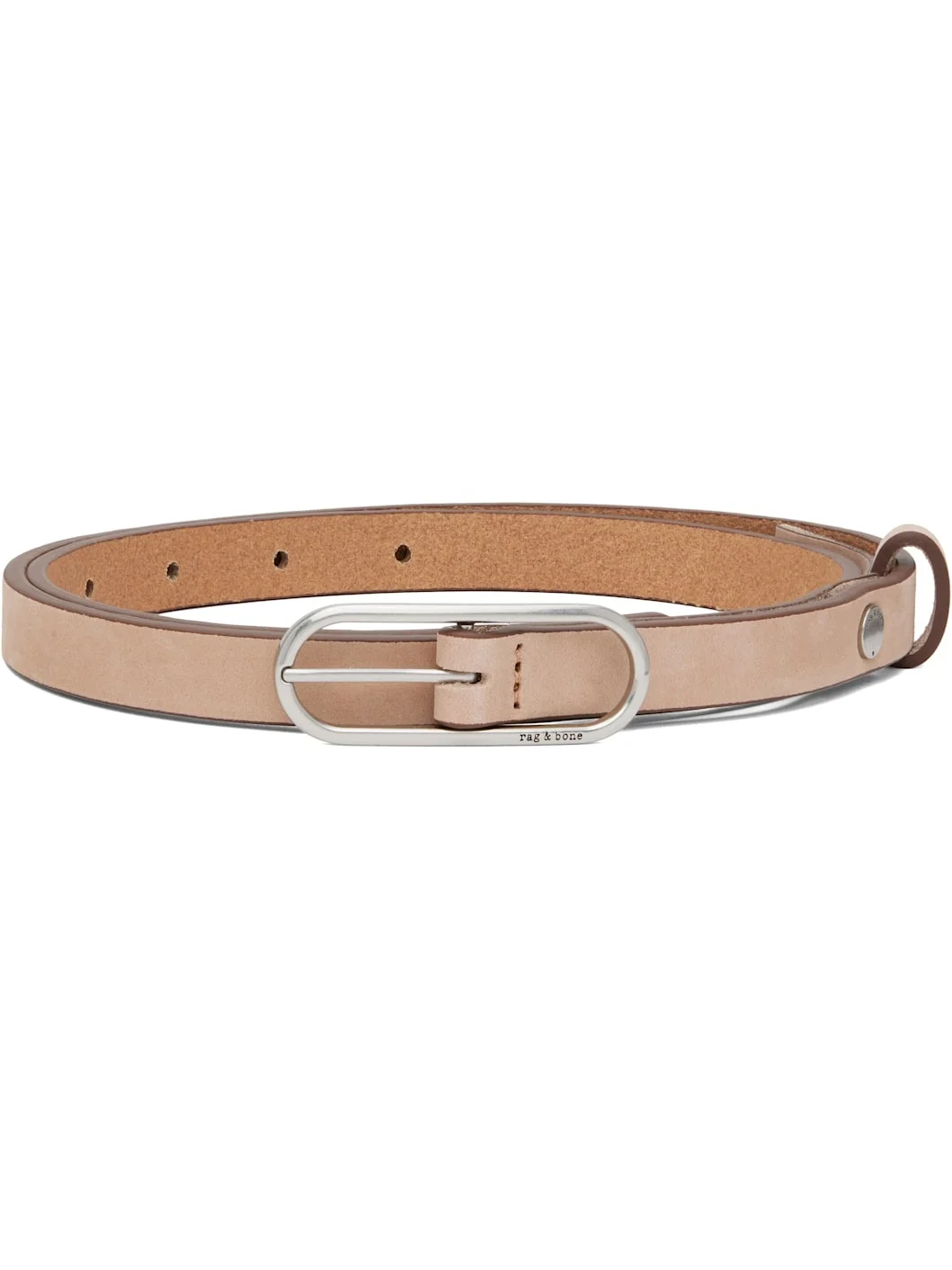 Beige Baby Rounded Rebound Belt - 1