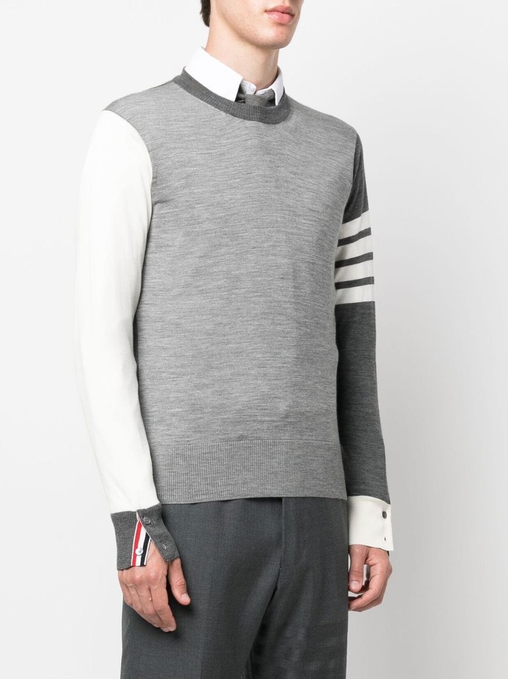 contrast-panel jumper - 3