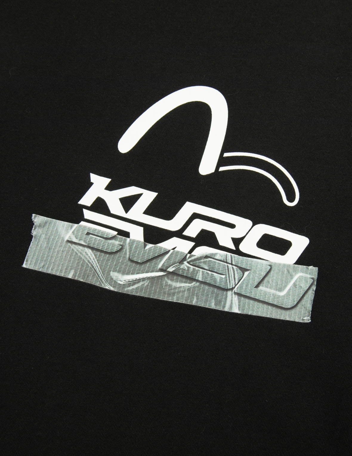 Logo and Tape Print Regular Fit T-shirt - 10