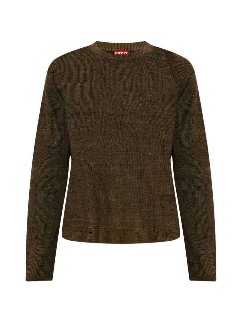 K-Daianas distressed crew-neck sweater 1