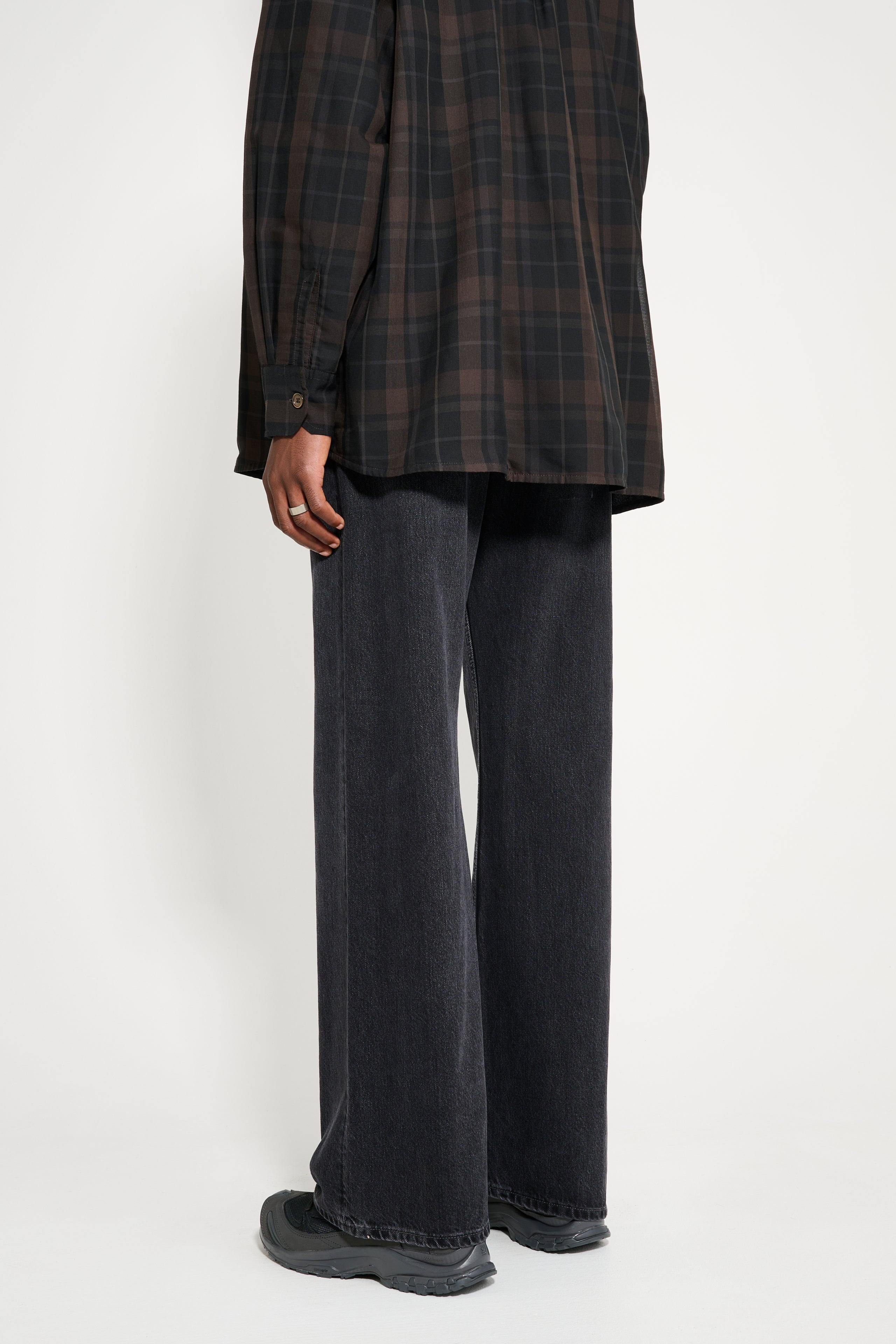 ACNE STUDIOS 2021M LOOSE JEANS VINTAGE BLACK - 2