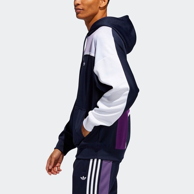 adidas originals Colorblock Casual Sports Gradient Pullover Blue FM1575 - 5