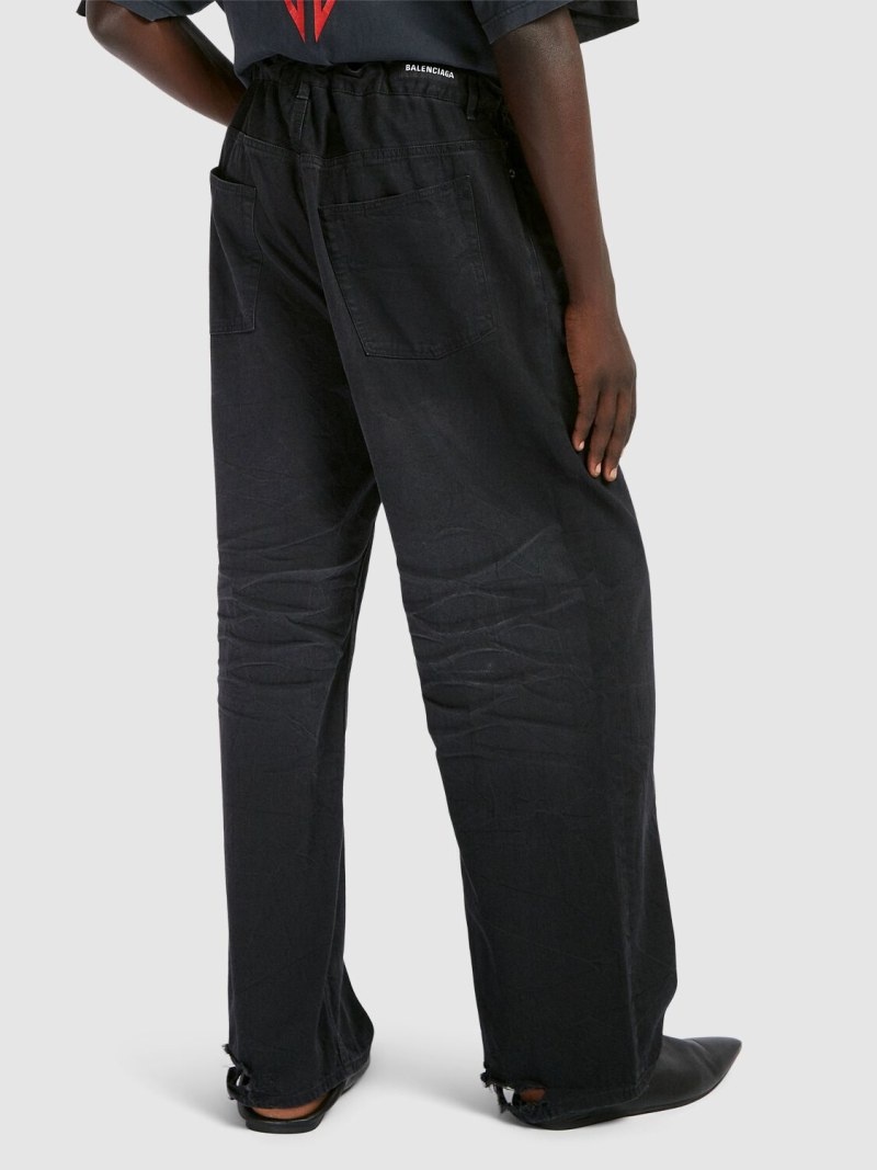 Baggy oversized cotton denim jeans - 3