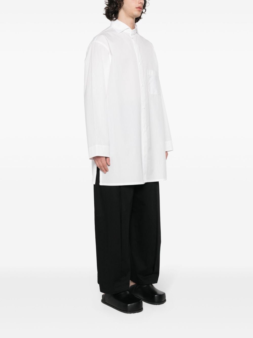 cotton poplin shirt - 3