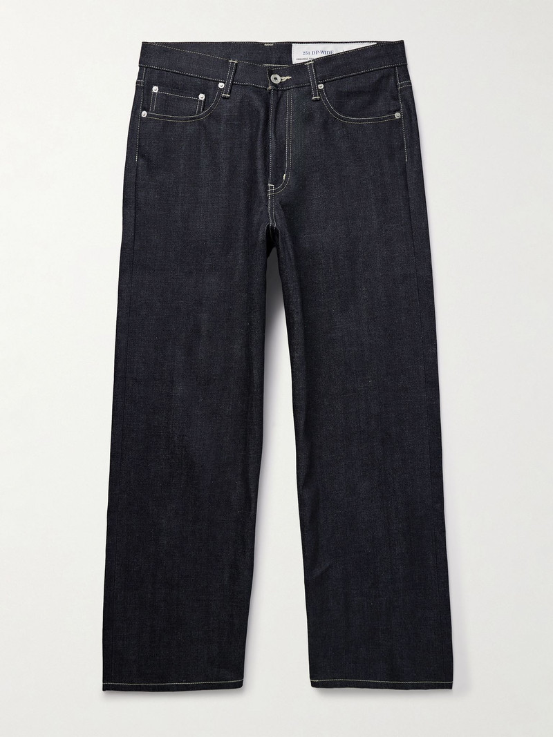 DP Straight-Leg Selvedge Jeans Indigo 1