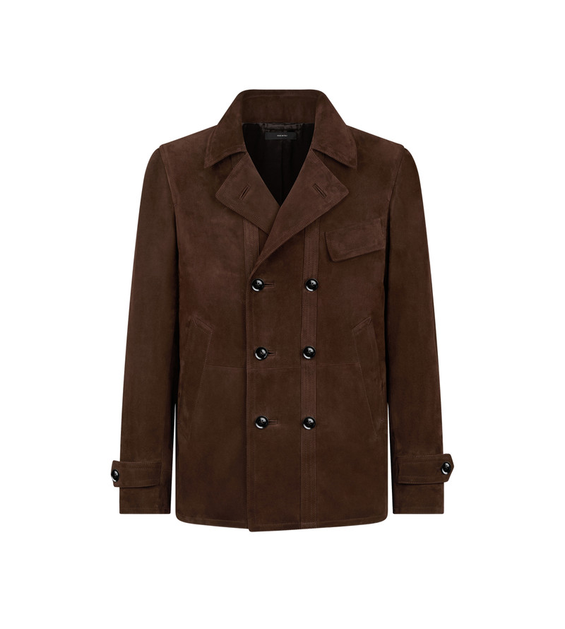 SUEDE PEACOAT 1