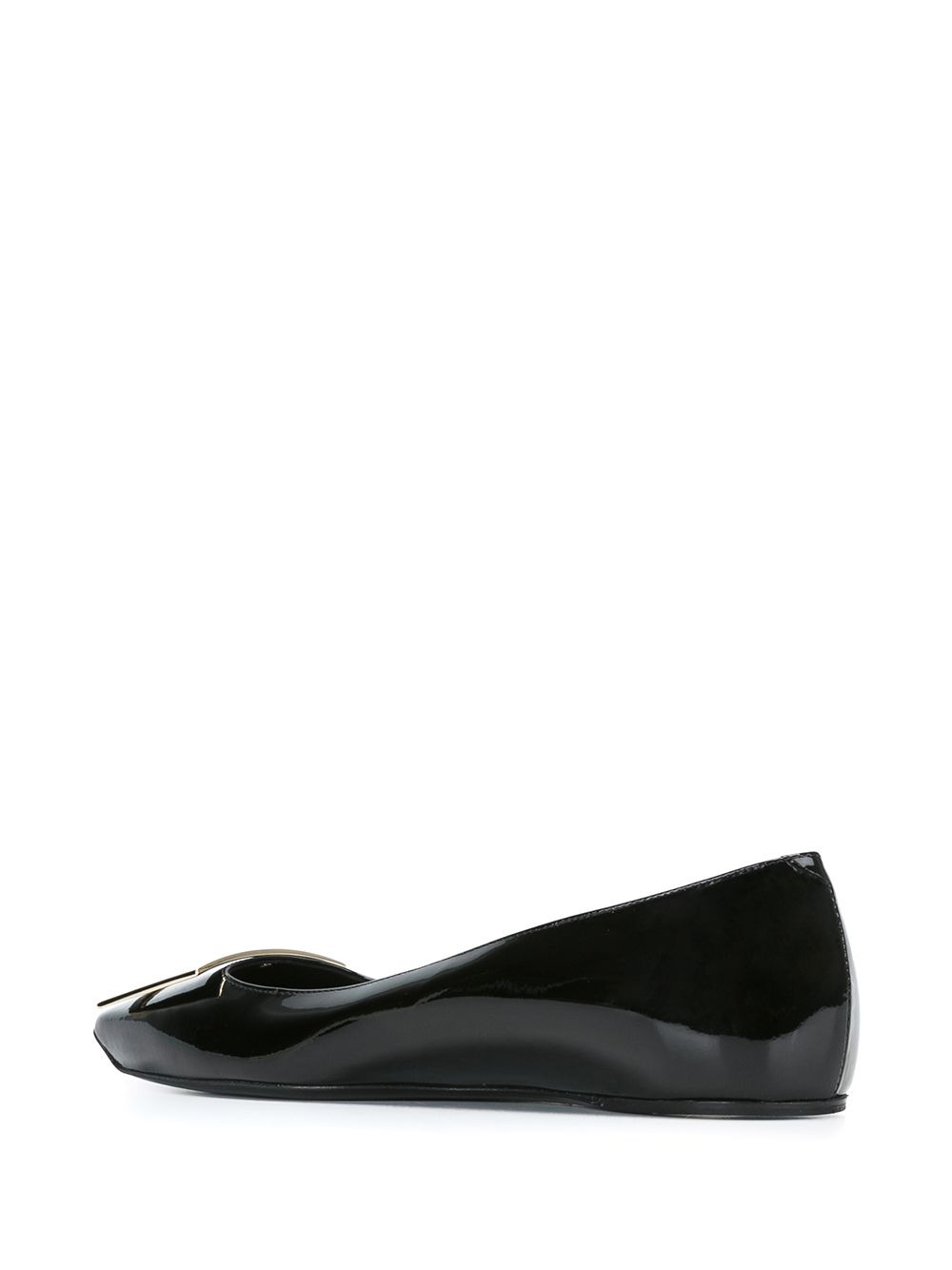 Roger Vivier Women Trompette Patent Leather Ballets - 3