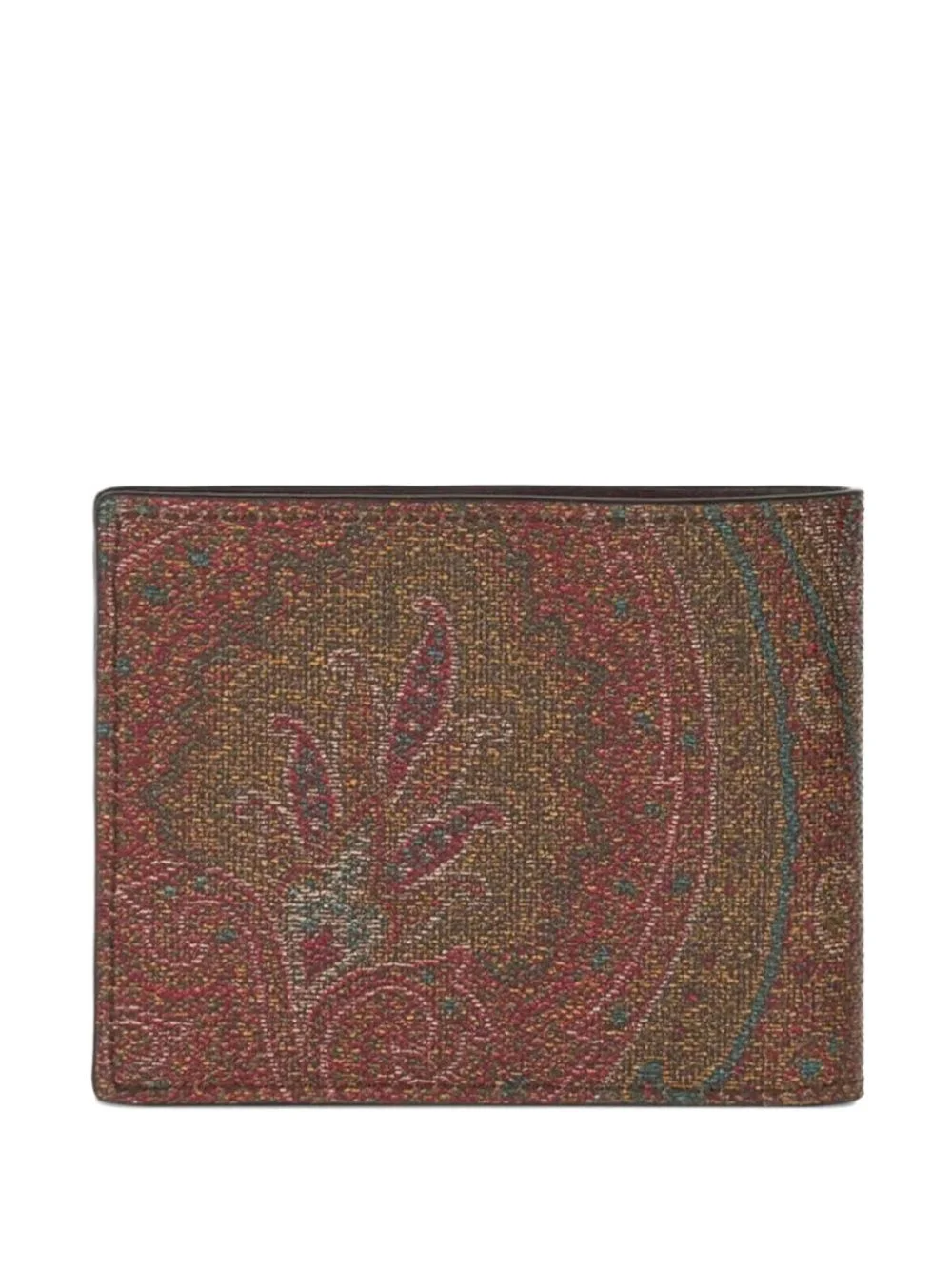 paisley-print wallet - 1