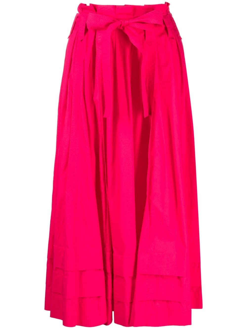 Dylan cotton poplin midi skirt - 1