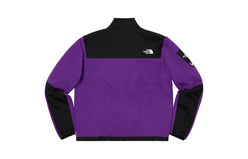 Supreme SS19 x The North Face Arc Logo Denali Fleece Jacket Purple SUP-SS19-548 - 2