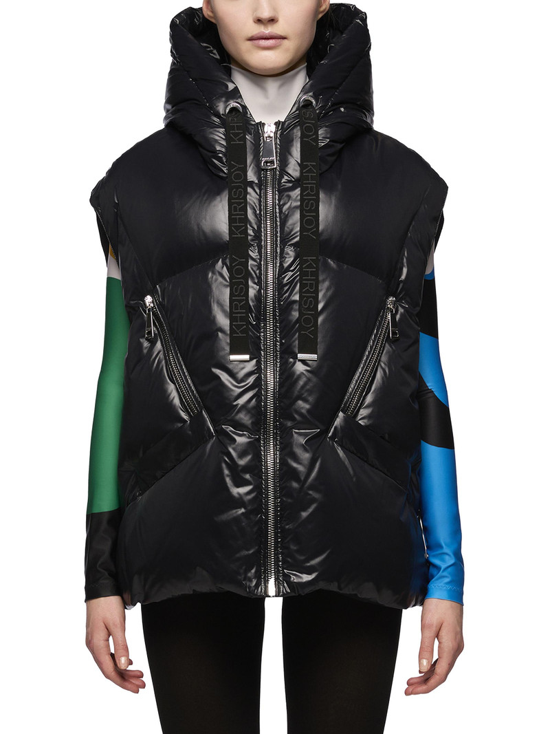Women's Iconic Milano Down Vest - Black 3