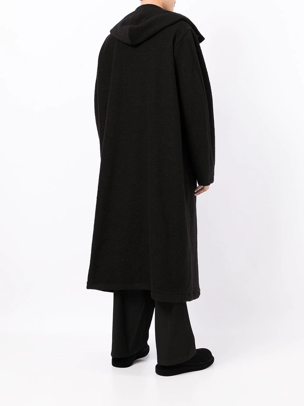 oversized hooded coat - 4