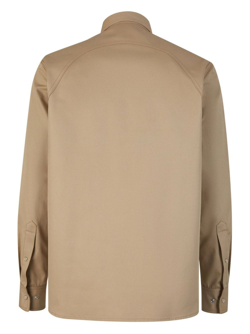 Alexander McQueen cotton overshirt outlook