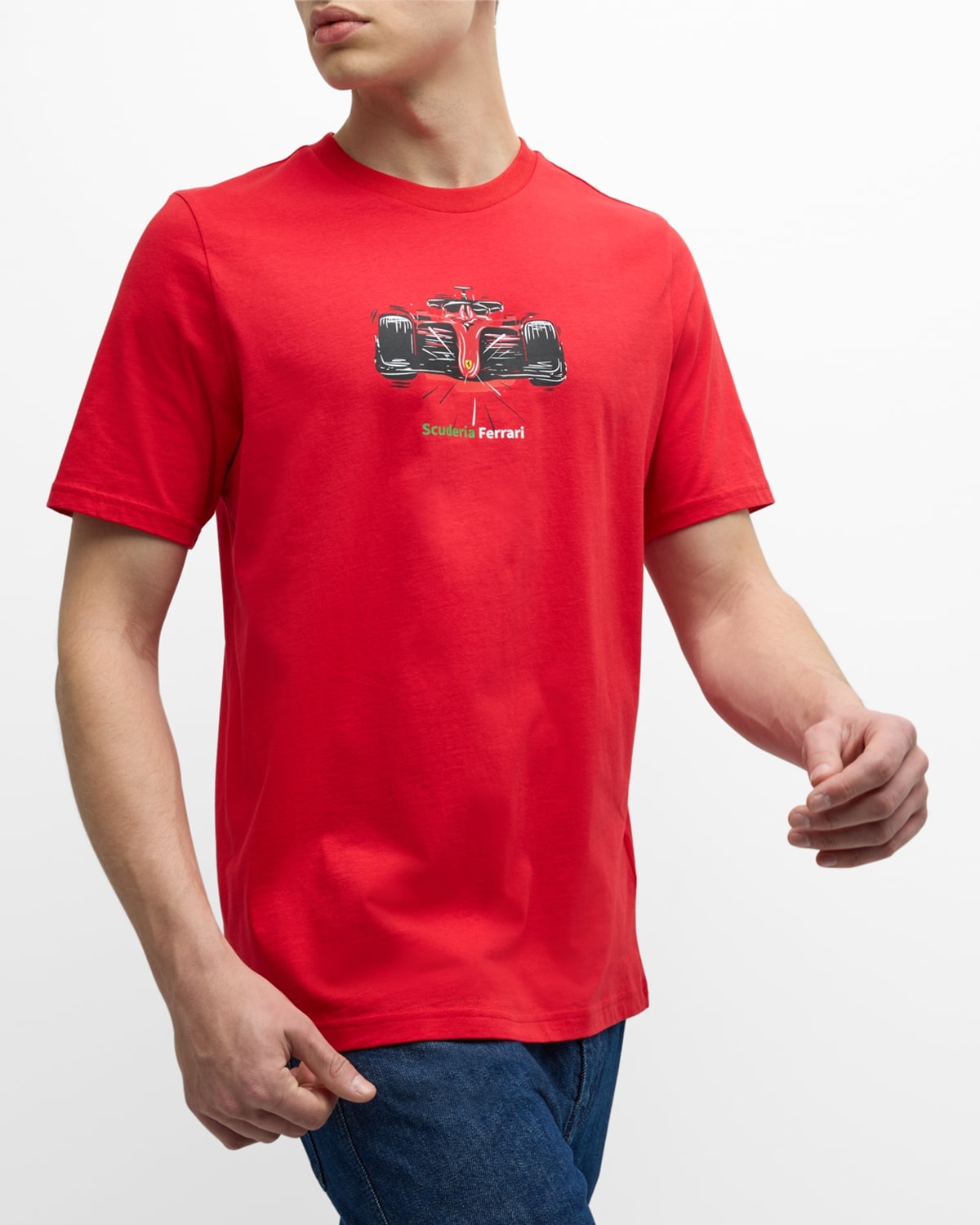 x Ferrari Men's Race Graphic T-Shirt - 6