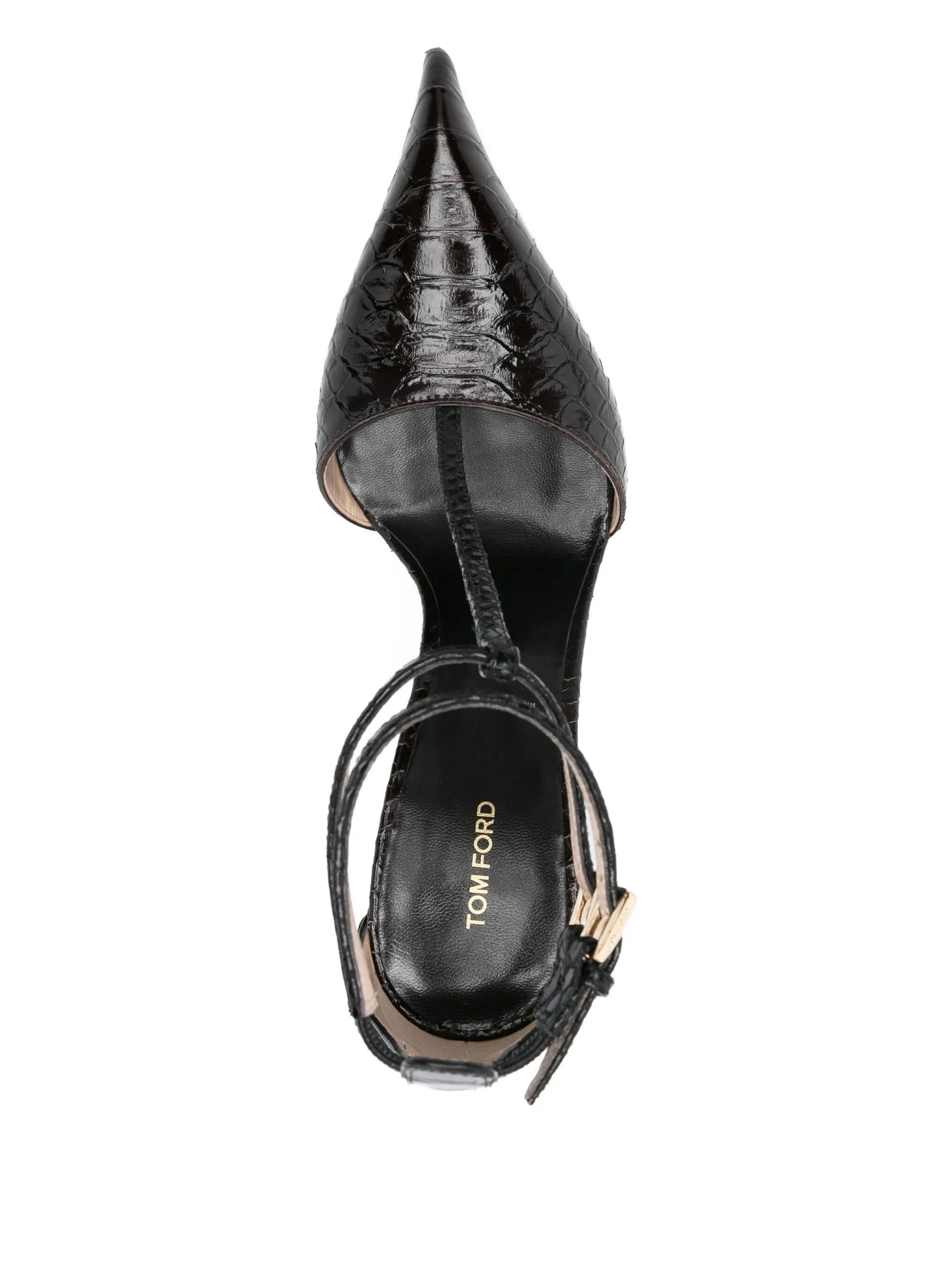 Tom Ford 105mm T-strap Pumps - 2