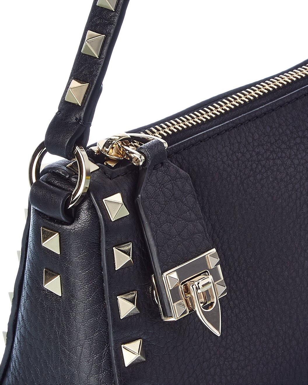 Valentino Rockstud Small Grainy Leather Crossbody - 3