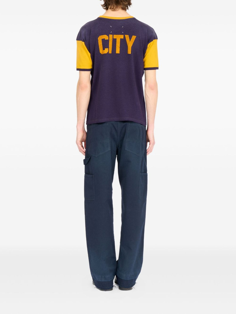 slogan-print T-shirt 5