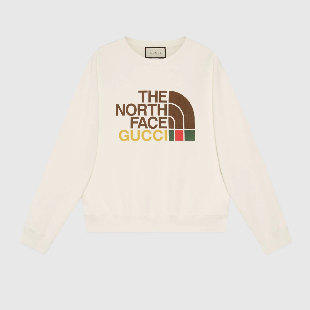 The North Face x Gucci cotton sweatshirt - 1