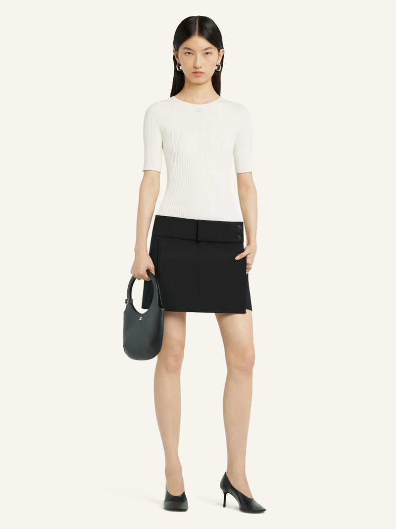 courrèges SOLAR LIGHT RIB SWEATER outlook