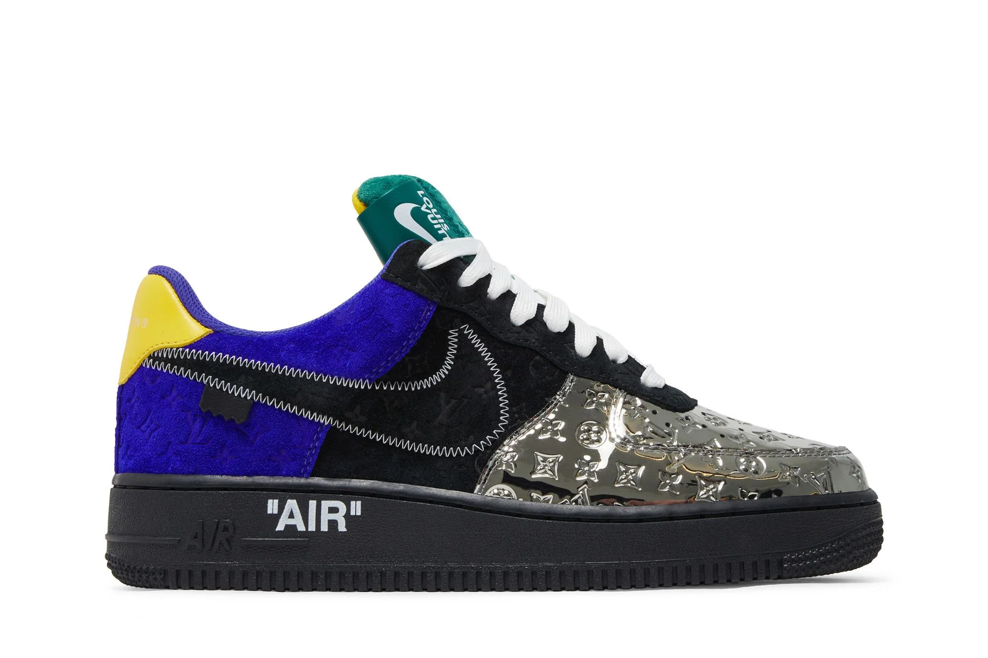 Louis Vuitton x Air Force 1 Low 'Multi-Color Patchwork' - 1