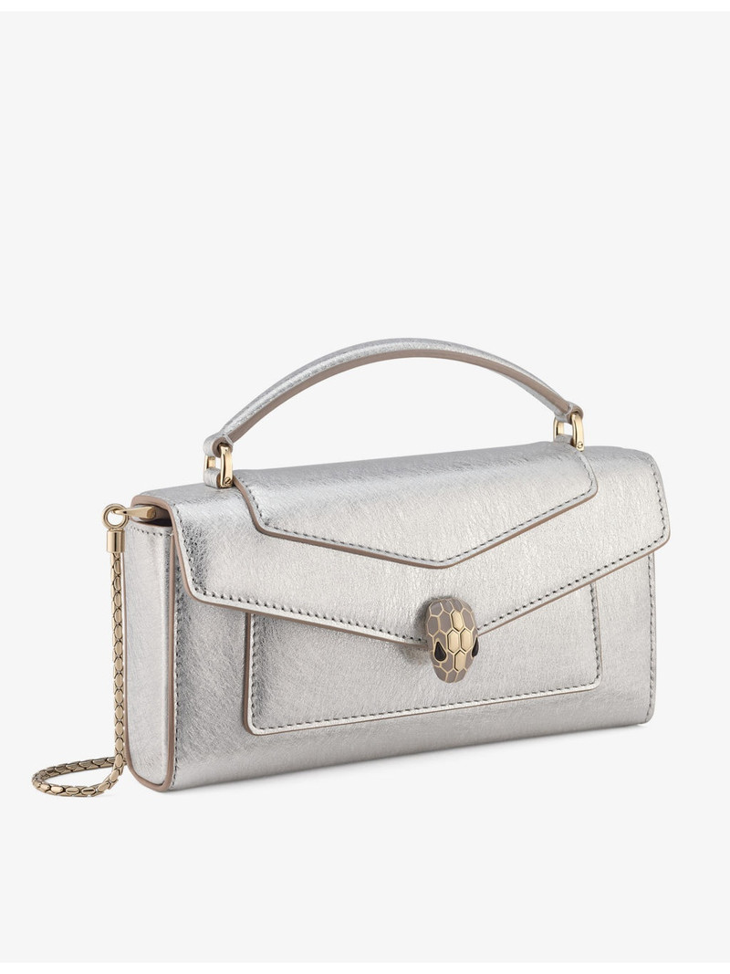 Serpenti Forever leather cross-body bag 1