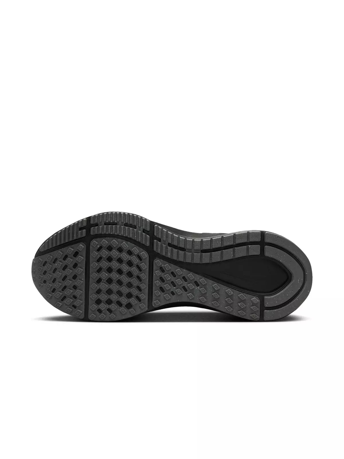 Structure 25 "Black/Black/Iron Grey" Men's Running Shoe - 6
