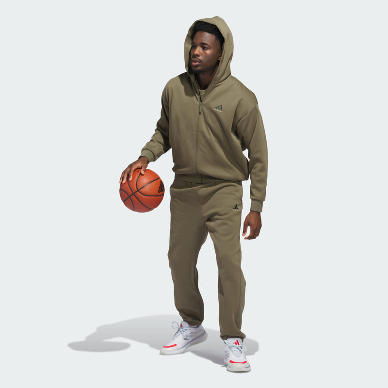 adidas Basketball Full-Zip Hoodie (Gender Neutral) 4