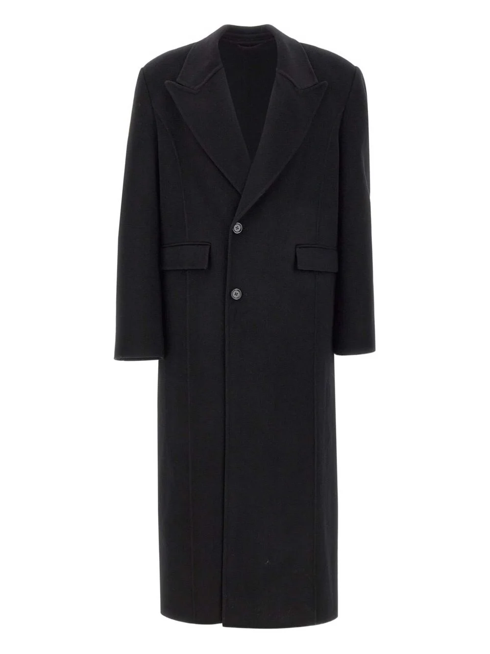 Tetsu flap-pocket button coat - 1