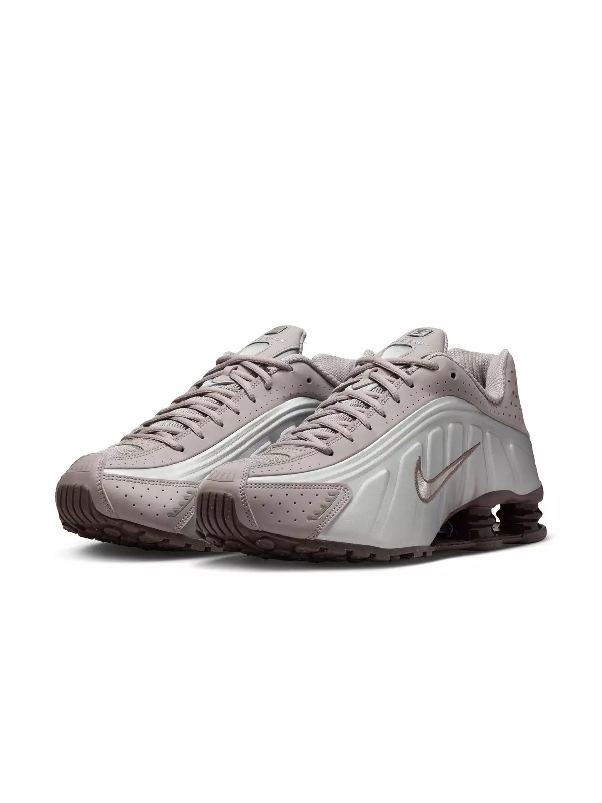 Shox R4 "Cave Stone/College Grey" Men's Shoe - 5