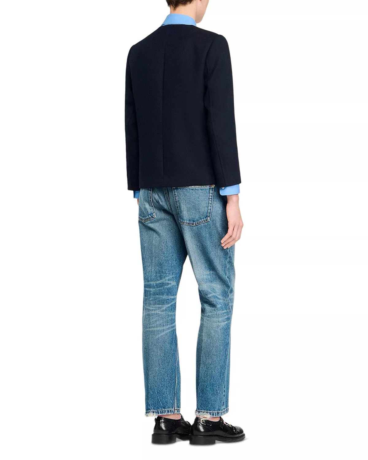 Round Collar Jacket - 3
