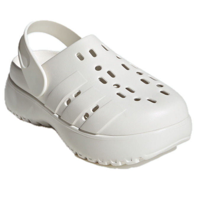 (WMNS) adidas Adilette Clog Platform 'Beige' JP9576 - 3