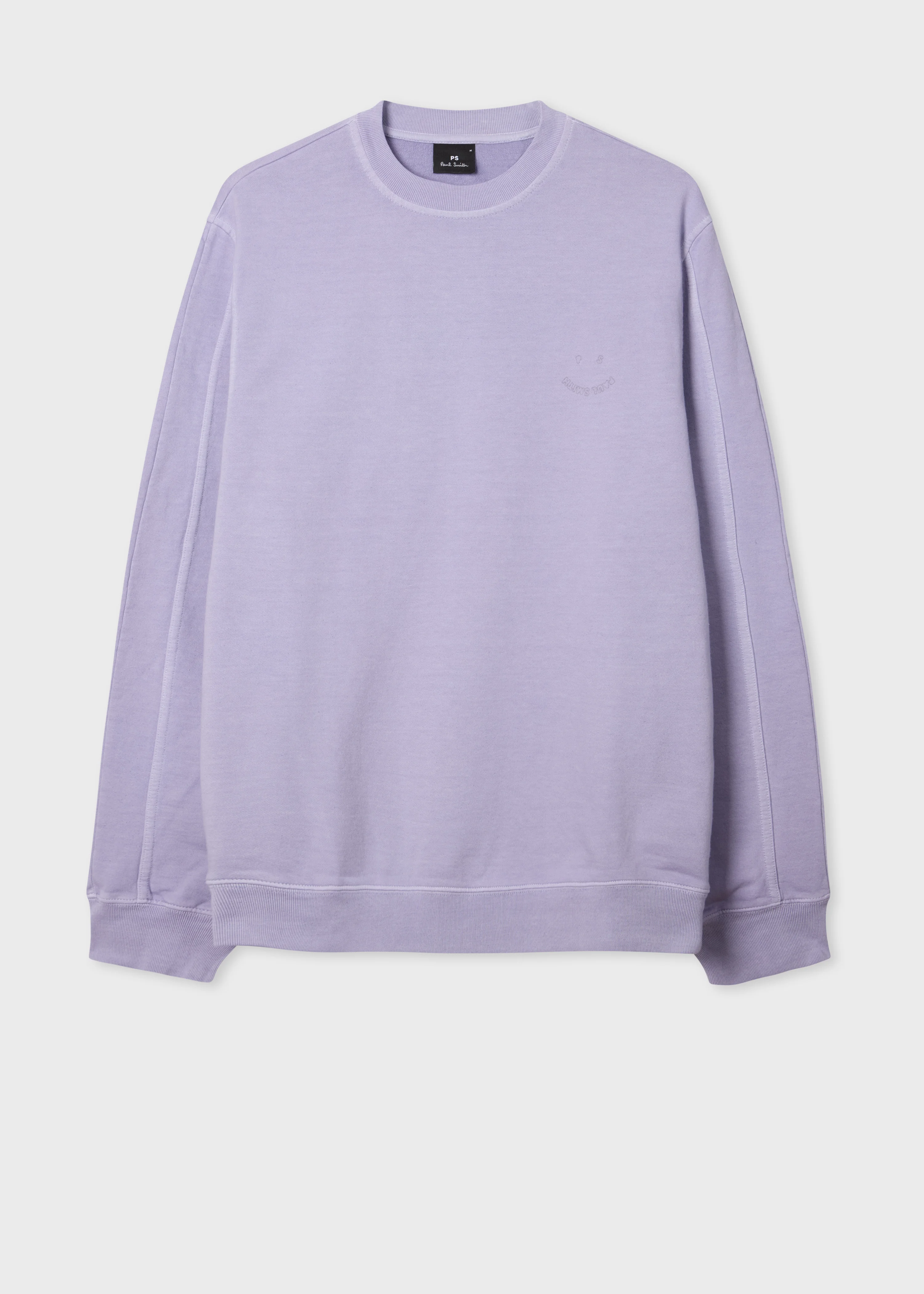Mauve 'Happy' Cotton Sweatshirt - 1