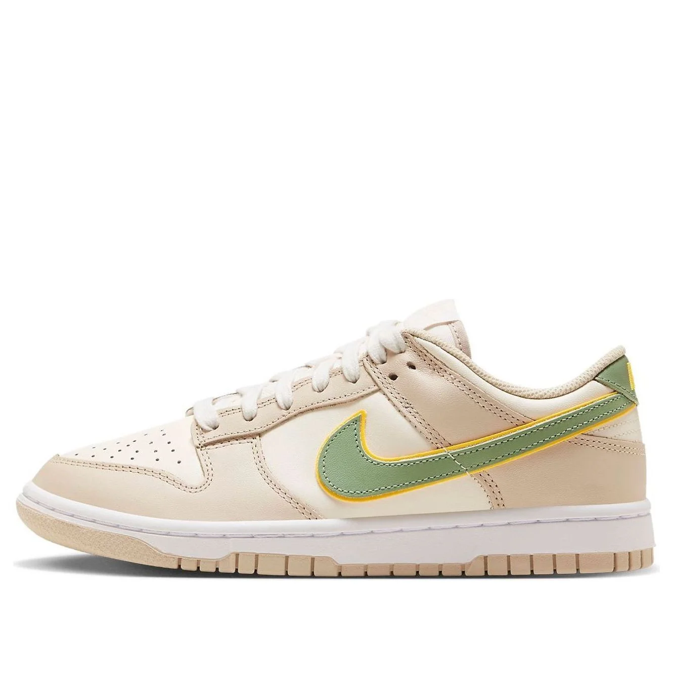 (WMNS) Nike Dunk Low 'Pale Ivory Oil Green' FQ6869-131 - 1
