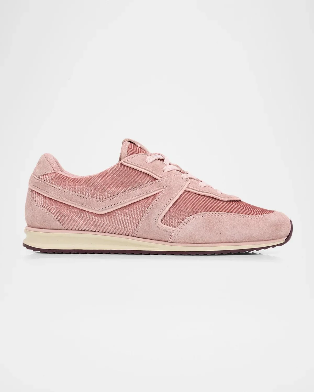 Retro Suede Trainer Sneakers - 1