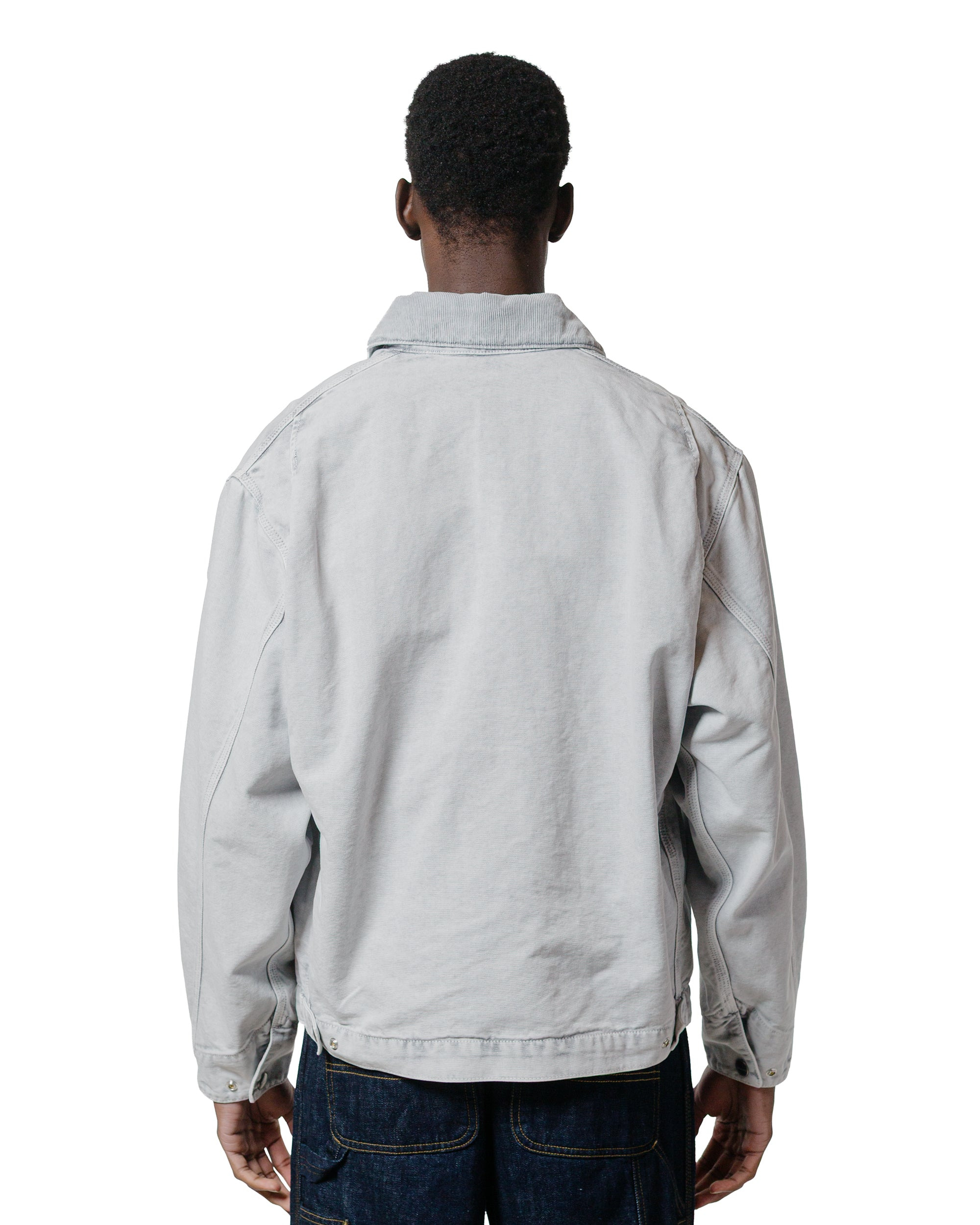 Carhartt W.I.P. OG Detroit Jacket Black/Black Chalk Washed - 3