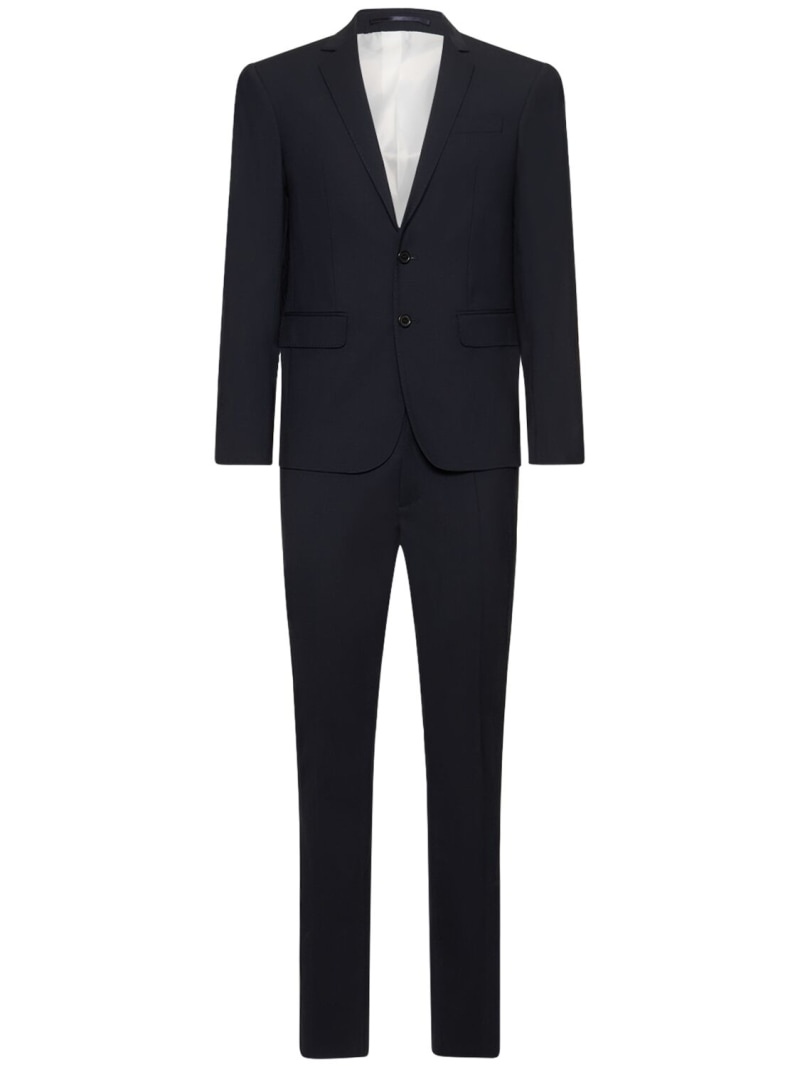 Paris Fit single breasted wool suit - 1