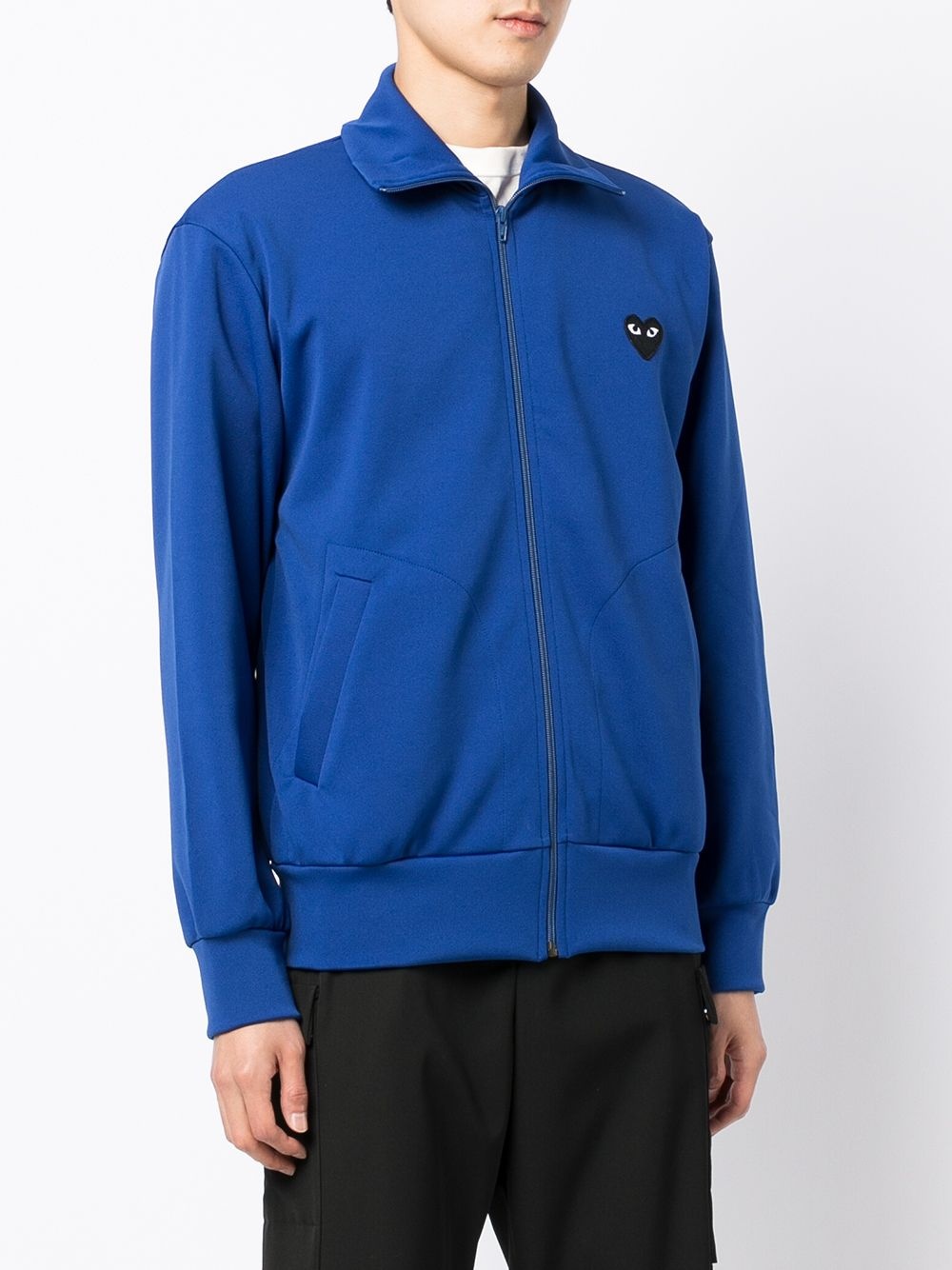 Heart-print track jacket - 3