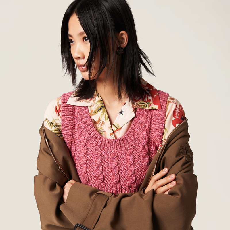 Wool and cashmere top 4