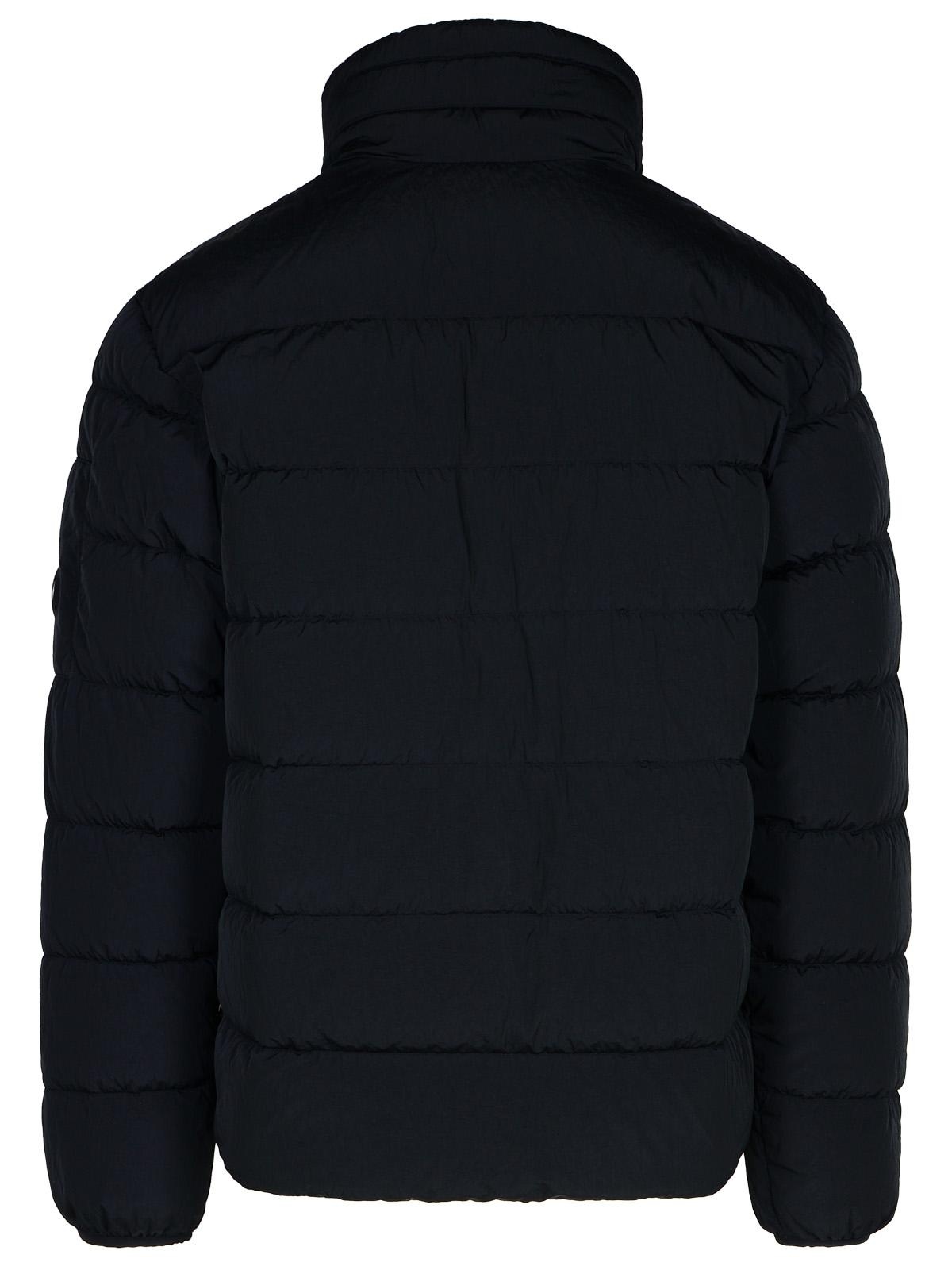 C.P. Company Blue Polyamide Down Jacket Man - 3