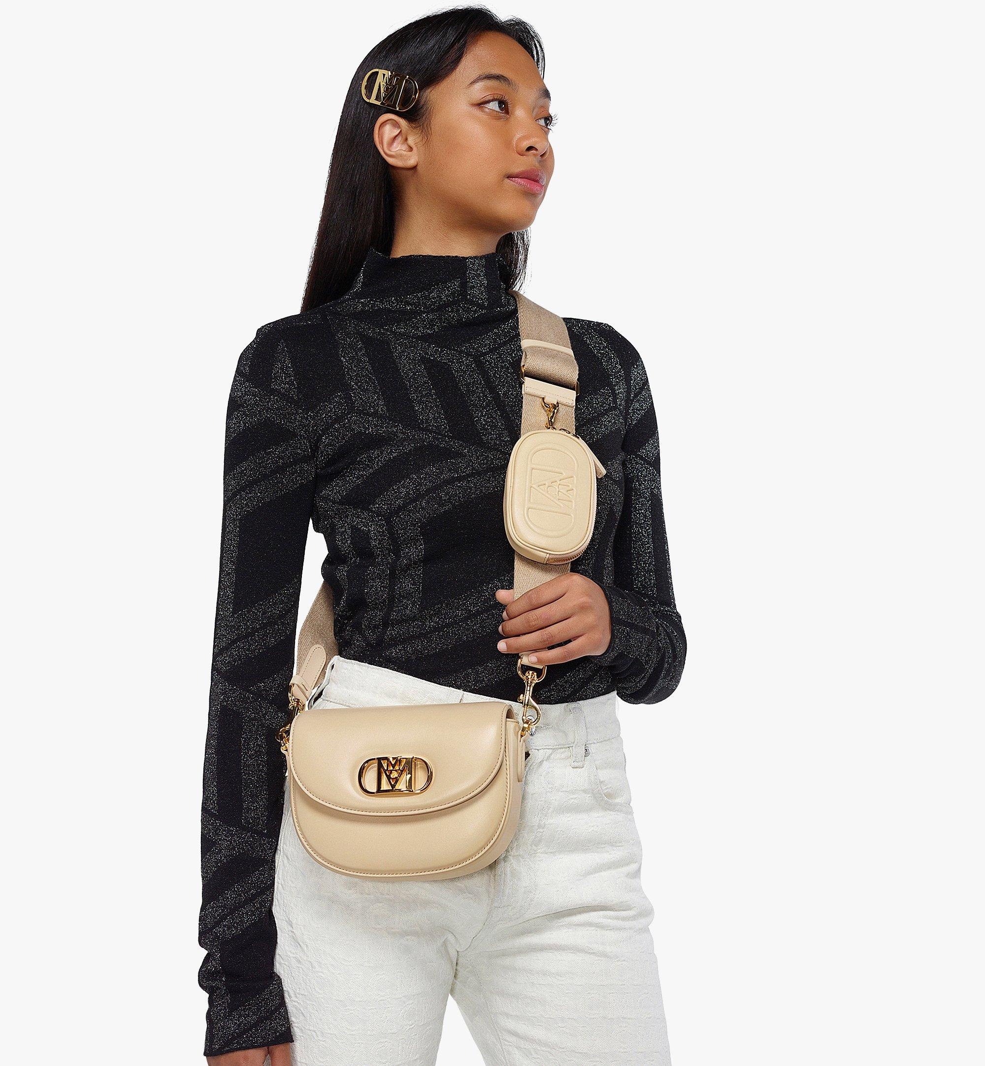 Mode Travia Crossbody w/ Pouch Charm in Lamb Nappa Leather - 6