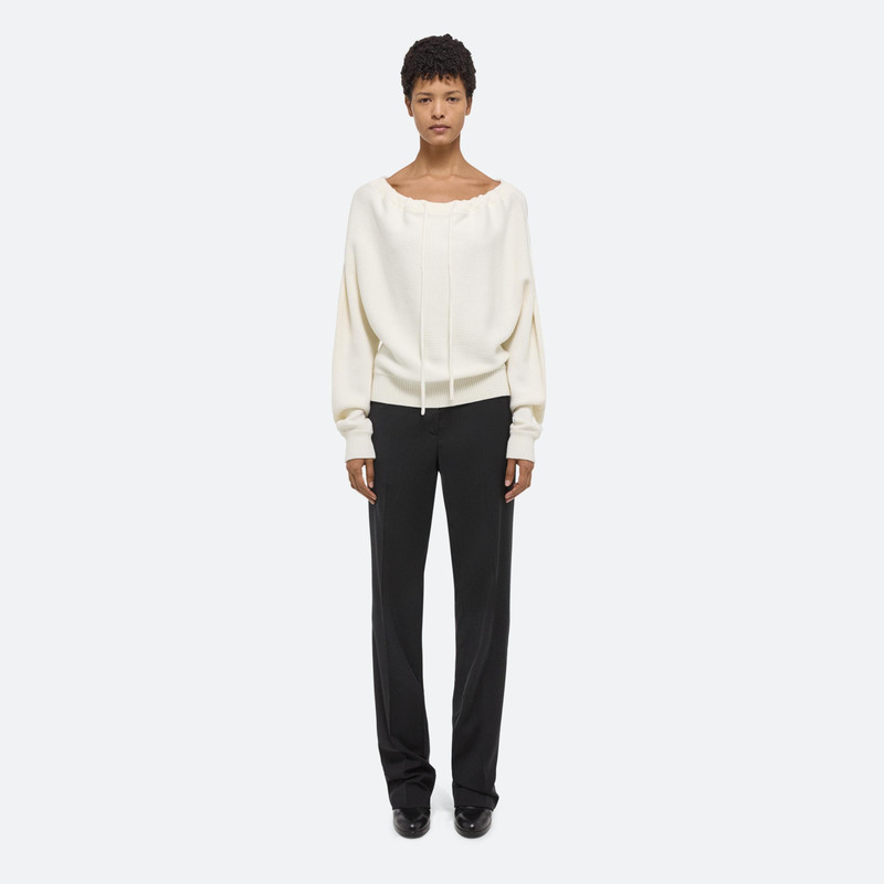 RUCHED DOLMAN SLEEVE SWEATER 3