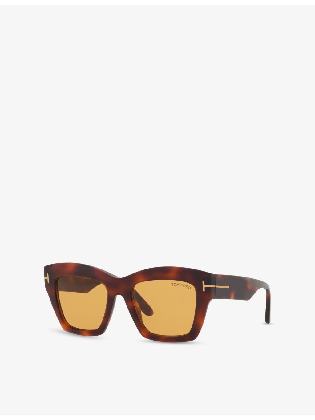 FT1191 Luna Rectangle-Frame Acetate Sunglasses - 2