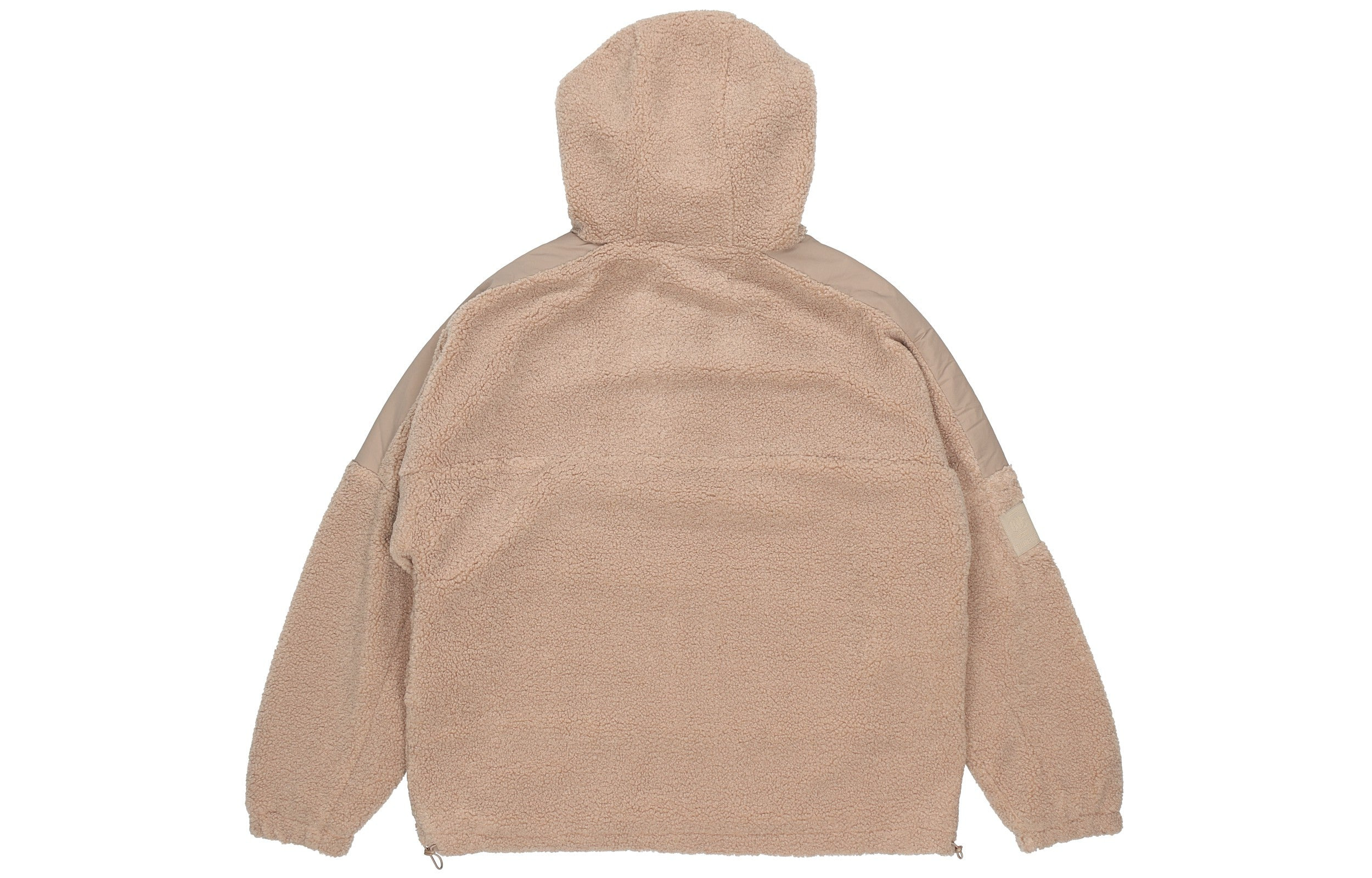 (WMNS) Li-Ning Graphic Polar Fleece Hooded Jacket 'Light Brown' AFDQ338-1 - 2