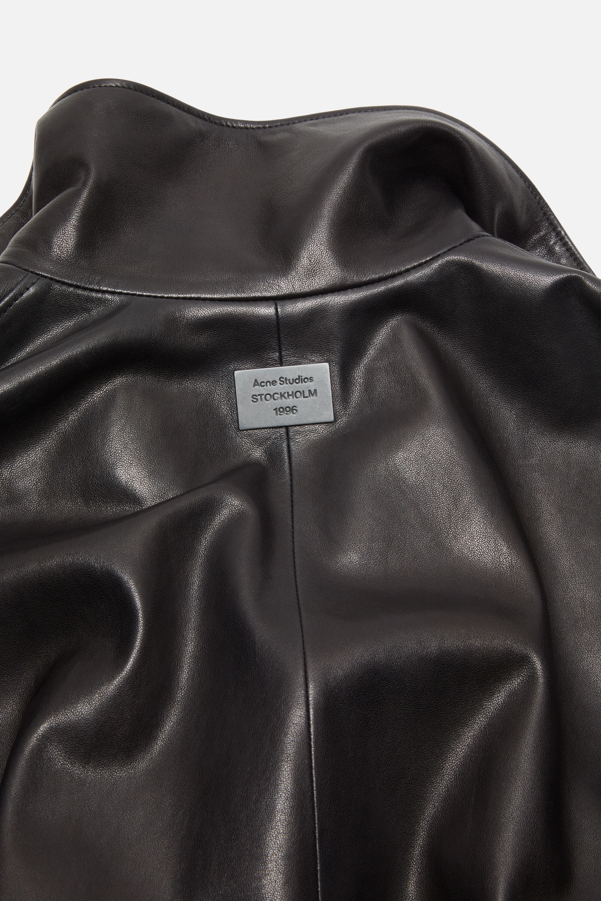 Leather jacket - Black - 5