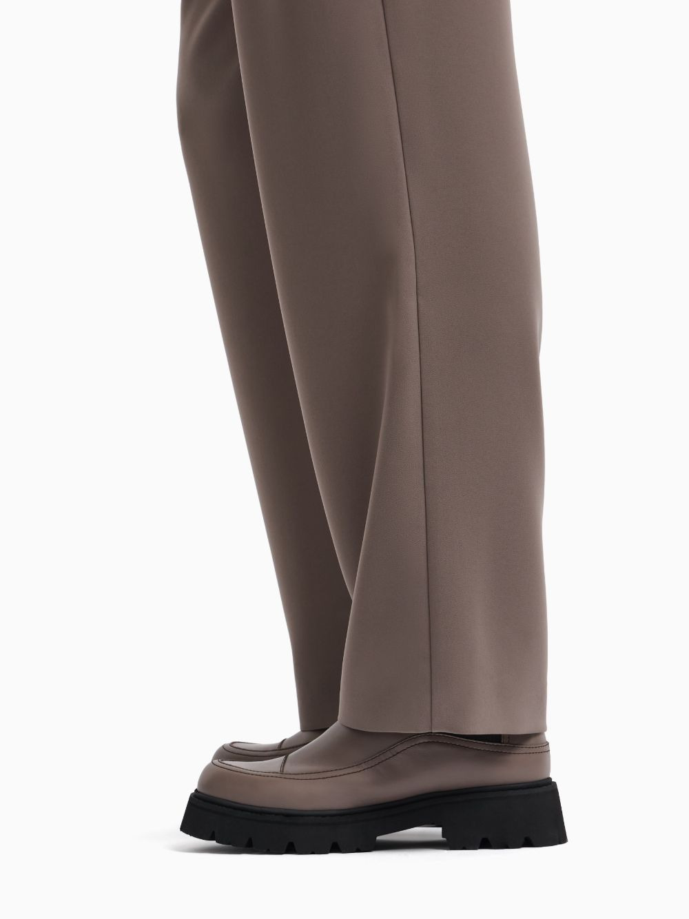 elastic-waist pleated trousers - 5