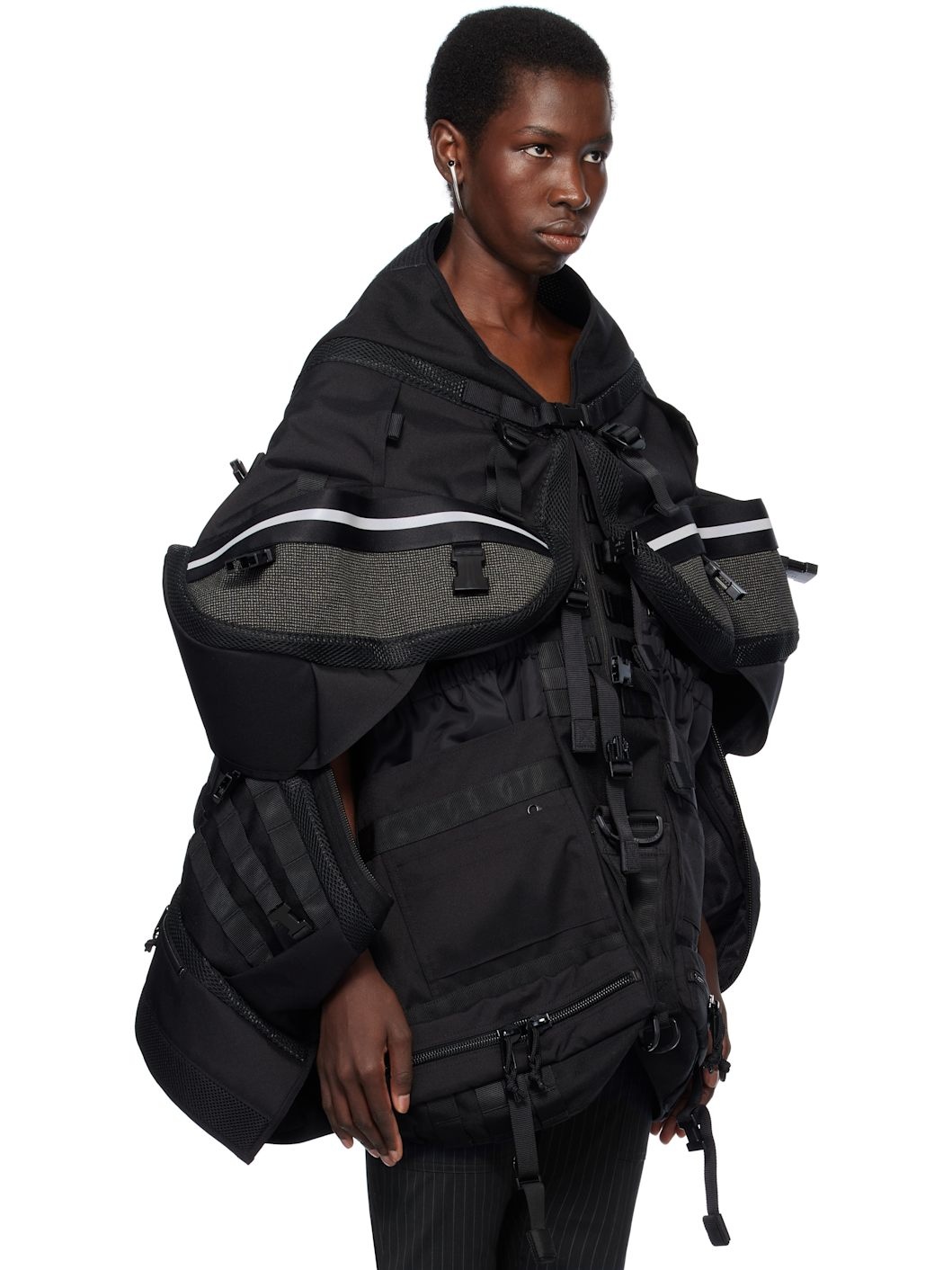 Black Komine Protector Jacket - 2